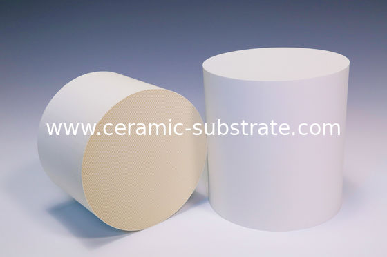 comprare Bianco ceramico del trasportatore del favo ovale per purificazione del gas di scarico online manufacture