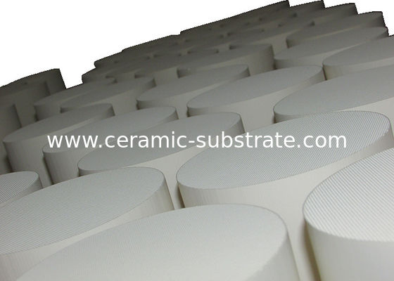 comprare Substrato ceramico dell'allumina bianca, filtro ceramico dal favo per l'automobile/motociclo online manufacture