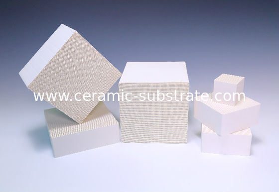 Catalizzatore Substrato ceramico a nido di miele Bianco per VOC industriali