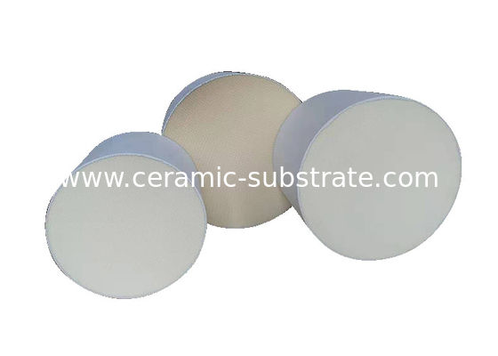 Substrato Cordierite Diesel Particulate Filter Bianco Alta porosità